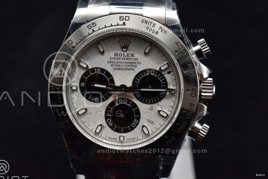 Daytona SS Meteorite Bracelet on Dial Edition Best 1:1 SA4130 QF V2 116509 0408